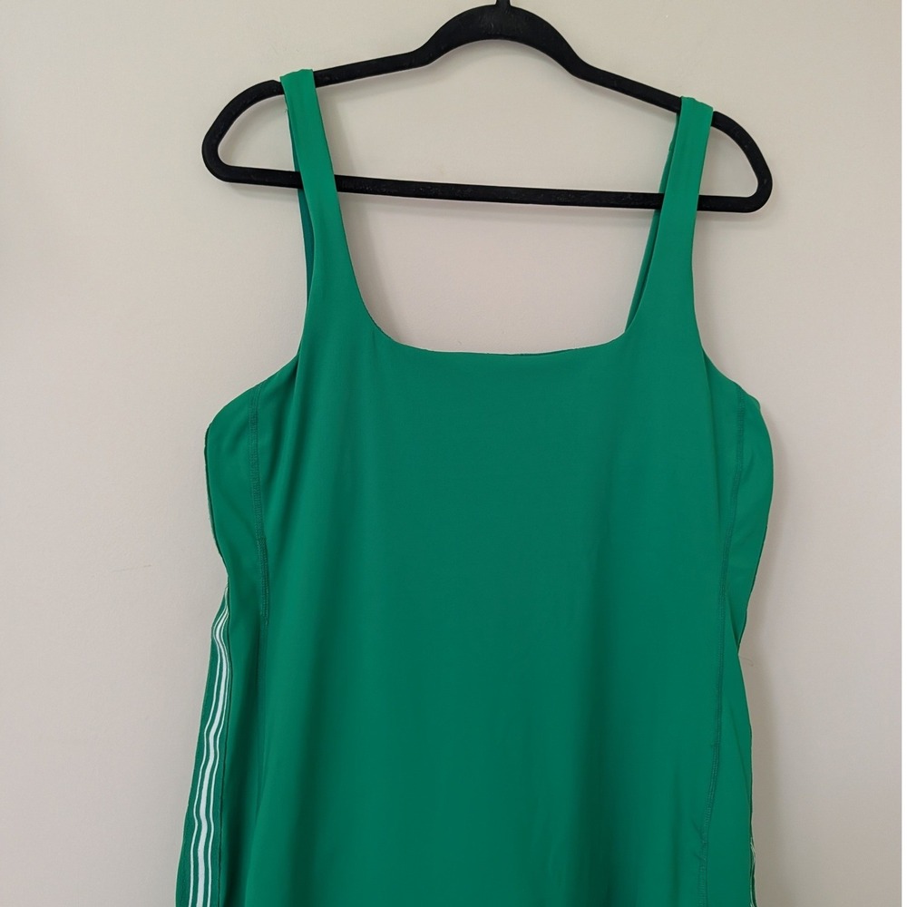 J.Crew Active Kelly Green Pleated Tennis Dress Drop Waist Large - Picture 5 of 16